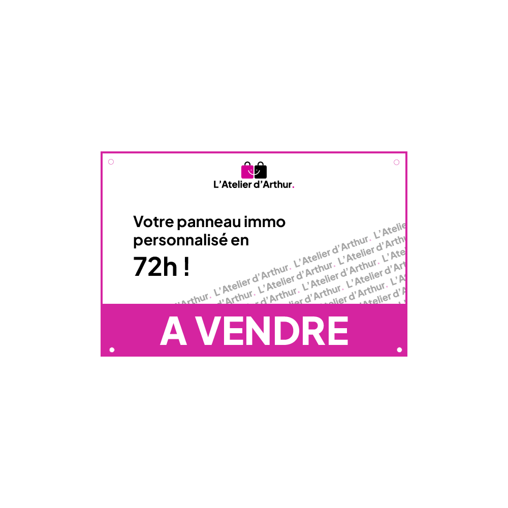 Panneau immobilier