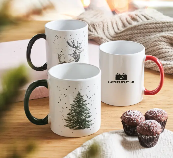 Tasses de noel personnalisées