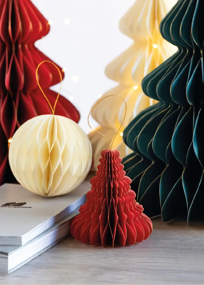 Boule de noel et carnet personnalisés