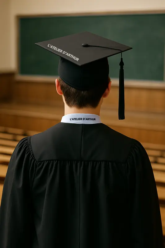 étudiant avec chapeau L&#39;Atelier d&#39;Arthur